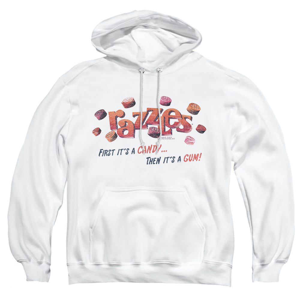 Dubble Bubble A Gum And A Candy Mens Hoodie White