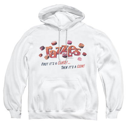 Dubble Bubble A Gum And A Candy Mens Hoodie White