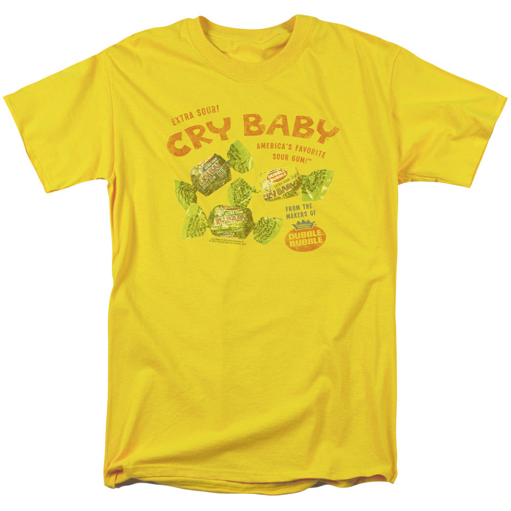 Cry Babies Vintage Ad Mens T Shirt Yellow