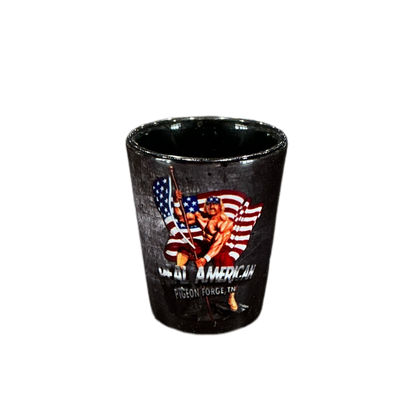 Hulk Hogan Real American Victory 2024 Shot Glass