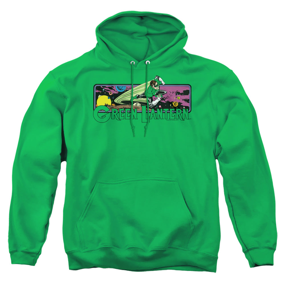 Dc Green Lantern Cosmos Mens Hoodie Kelly Green