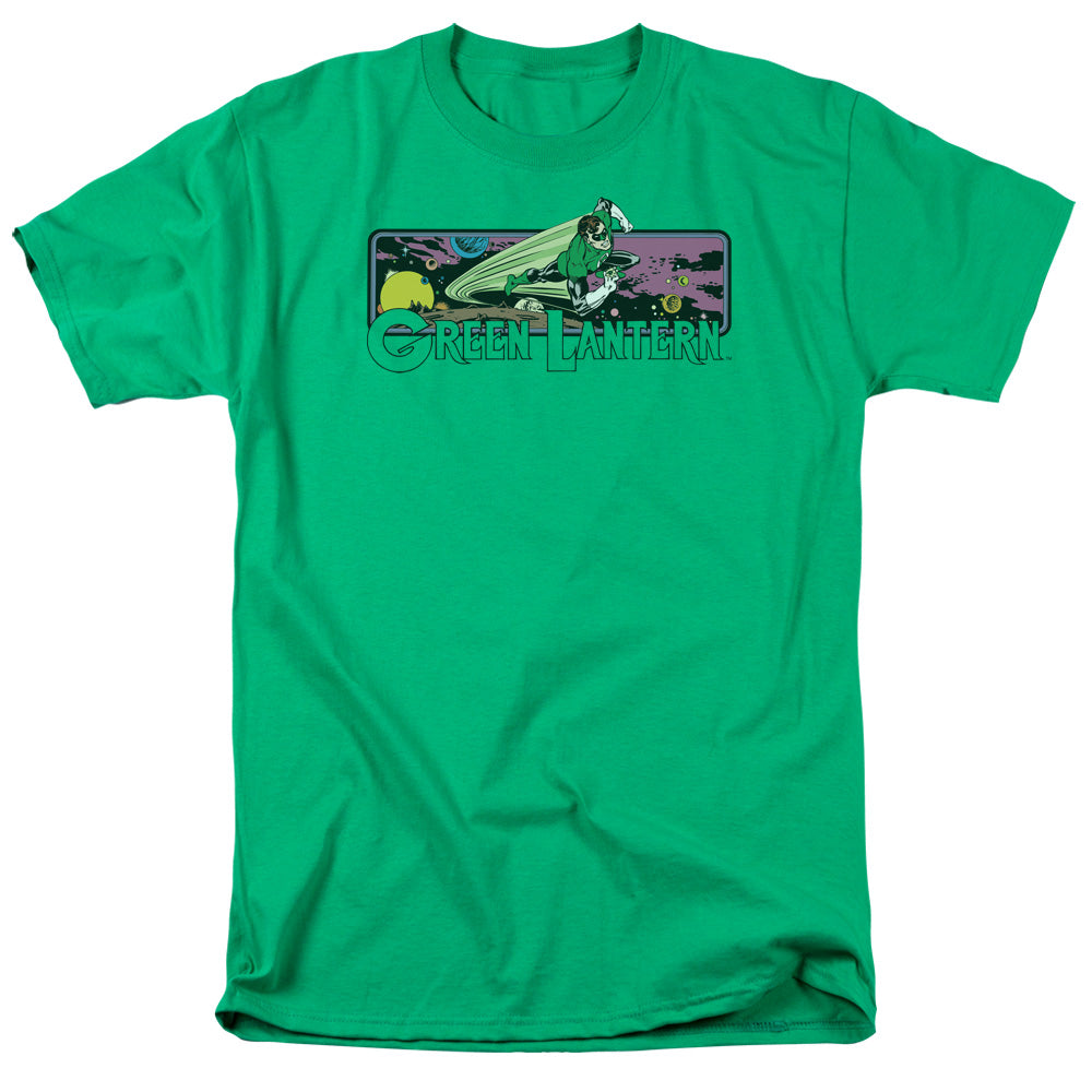 Dc Green Lantern Cosmos Mens T Shirt Kelly Green