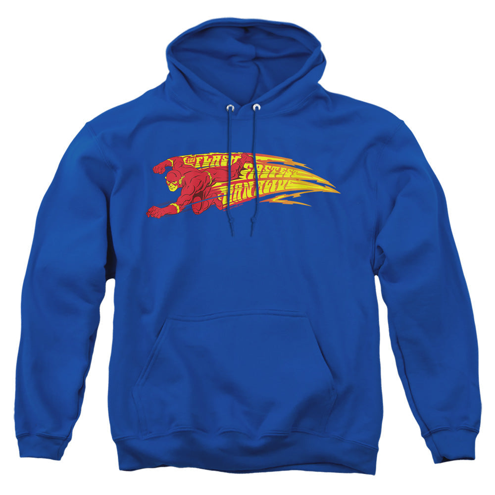 Dc Flash Fastest Man Alive Mens Hoodie Royal