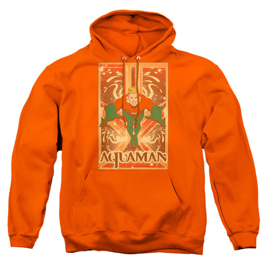Dc Aquaman Aquaman  Mens Hoodie Orange