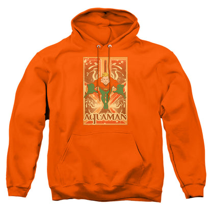 Dc Aquaman Aquaman  Mens Hoodie Orange