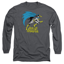 Load image into Gallery viewer, Dc Batgirl Batgirl Is Hot Mens Long Sleeve Shirt Charcoal Officially Licensed
