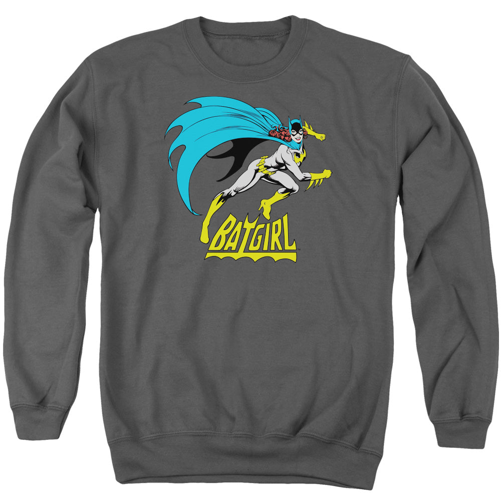 Dc Batgirl Batgirl Is Hot Mens Crewneck Sweatshirt Charcoal