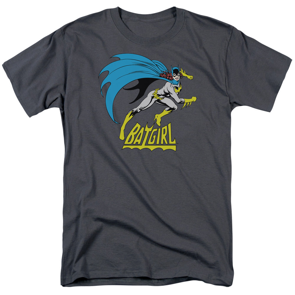 DC Comics Batgirl is Hot Mens T Shirt Charcoal