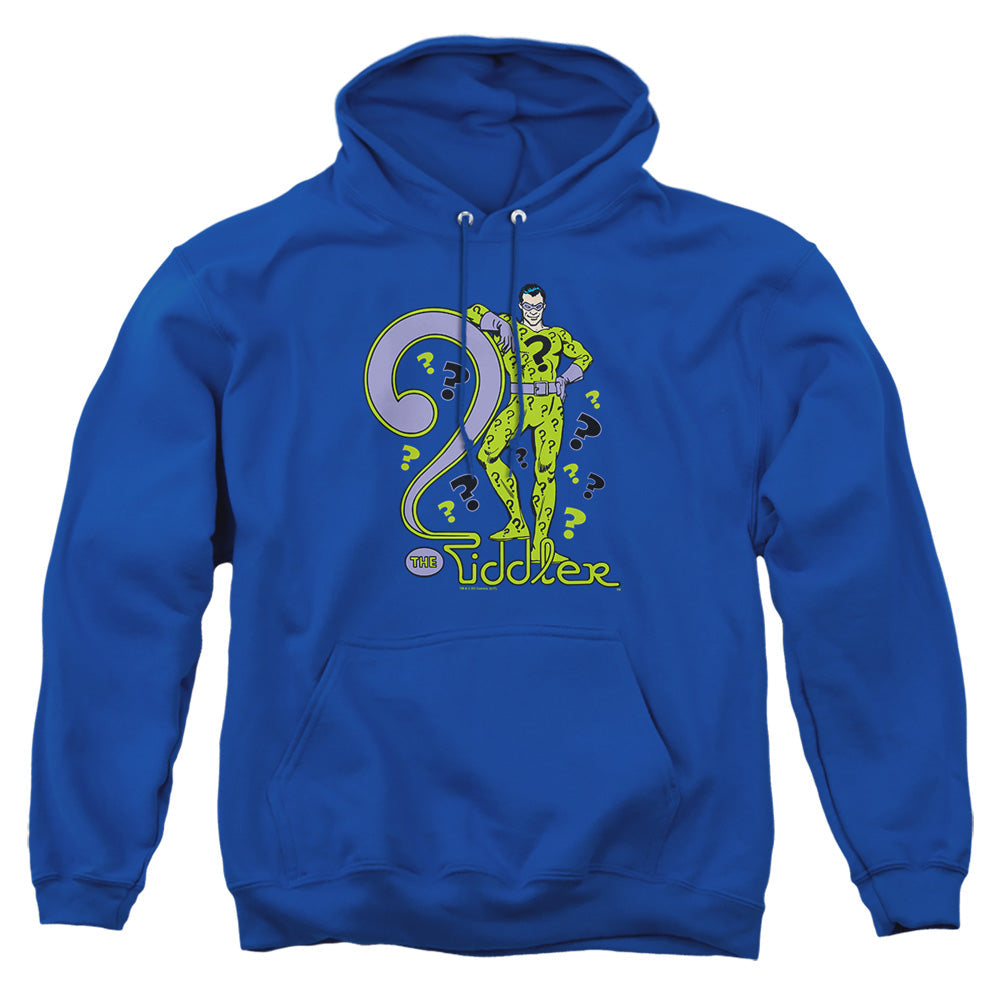 Dc The Riddler Mens Hoodie Royal