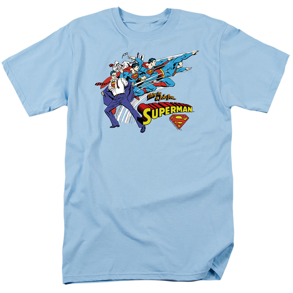 Dc Quick Change Mens T Shirt Carolina Blue