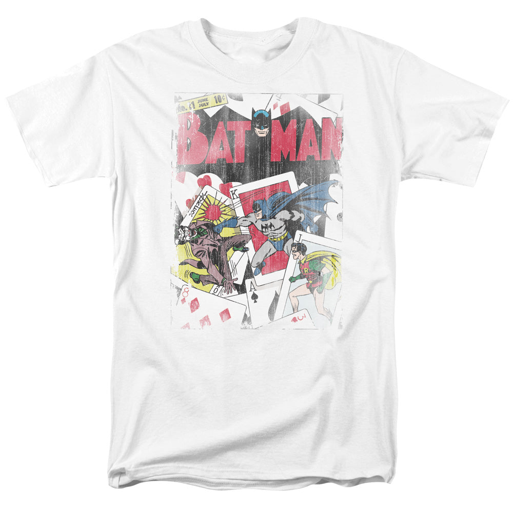 Dc Number 11 Distressed Mens T Shirt White