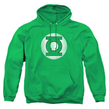 Load image into Gallery viewer, Dc Green Lantern Green Lantern Logo Distressed Mens Hoodie Kelly Green
