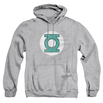 Dc Gl Logo Distressed Mens Hoodie Athletic Heather
