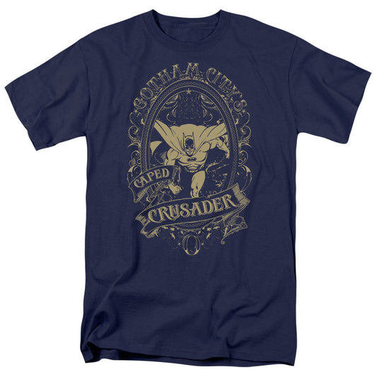 DC Comics Gotham Crusader Mens T Shirt Navy Blue