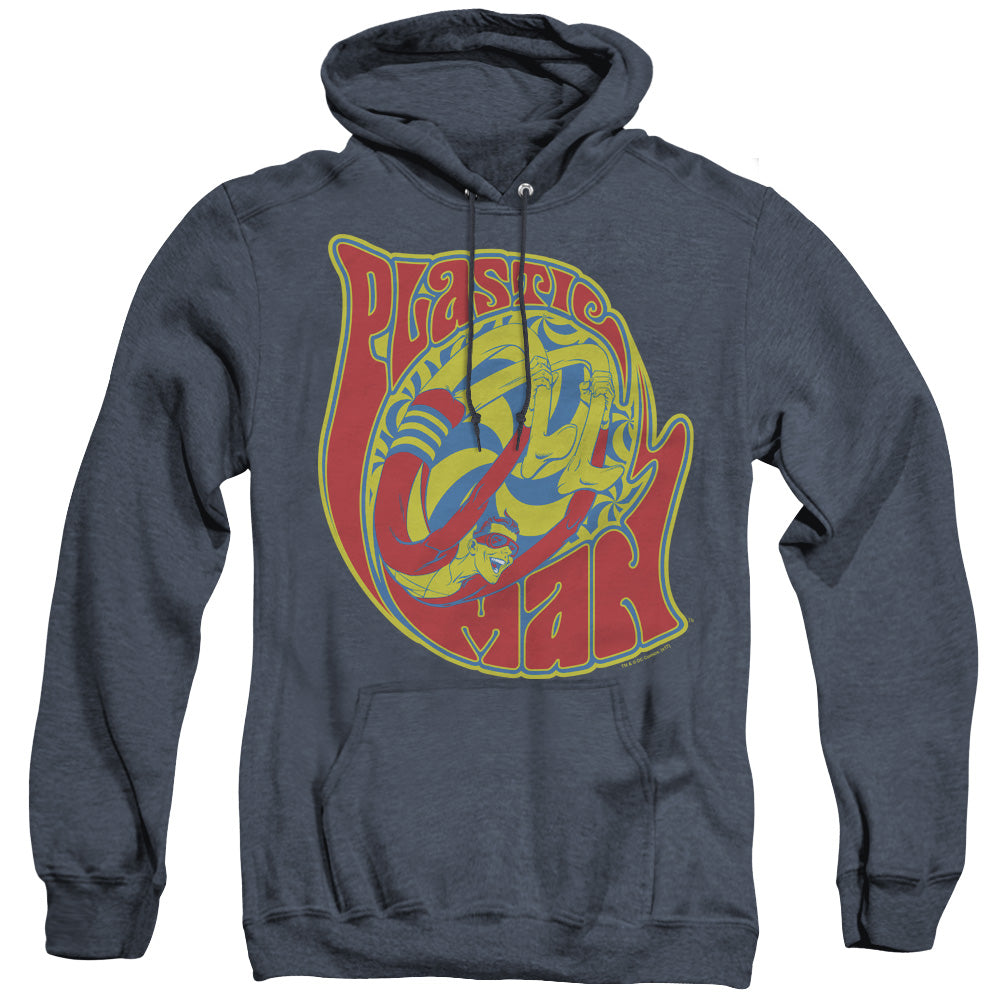 Dc How I Roll Heather Mens Hoodie Navy