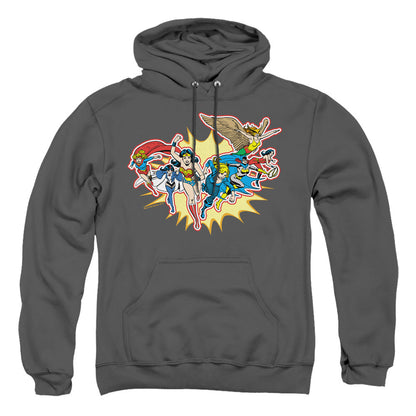 Dc Please Get Me Mens Hoodie Charcoal