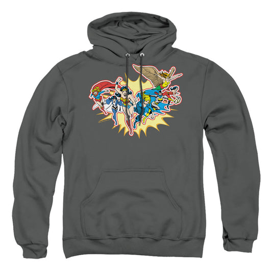 Dc Please Get Me Mens Hoodie Charcoal