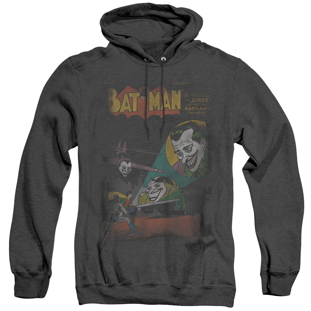 DC Comics Wrong Signal Heather Mens Hoodie Black