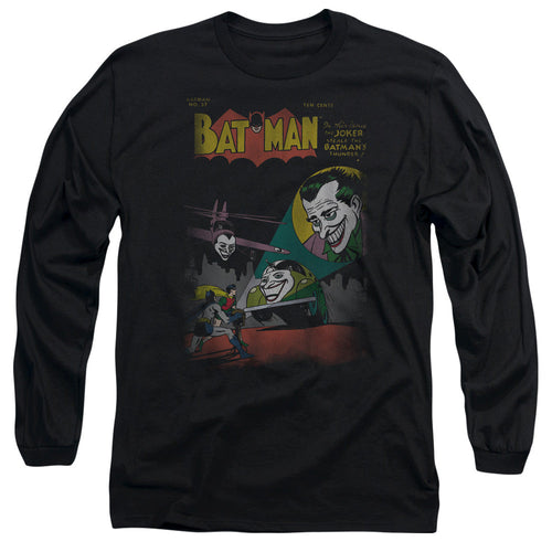 DC Comics Wrong Signal Mens Long Sleeve Shirt Black