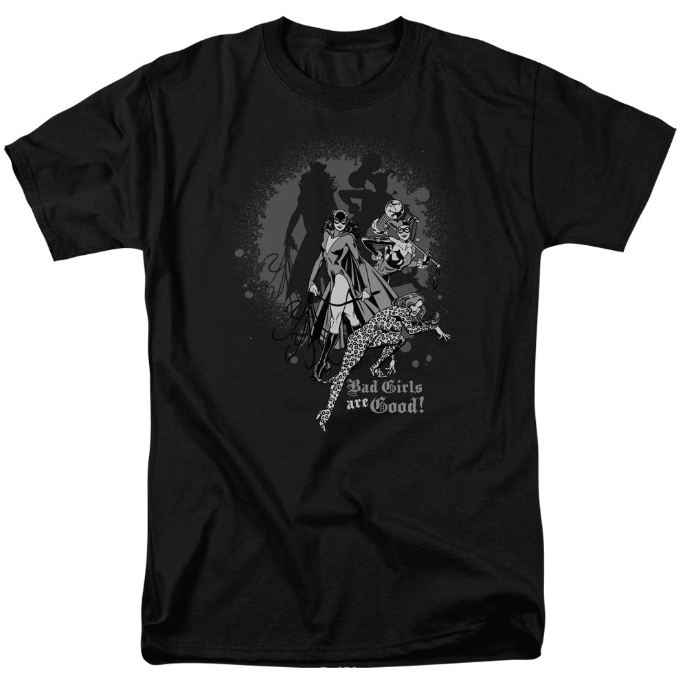 Dc Bad Girls Are Good Mens T Shirt Black