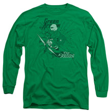 Load image into Gallery viewer, Dc Green Arrow The Emerald Archer Mens Long Sleeve Shirt Kelly Green Officially Licensed
