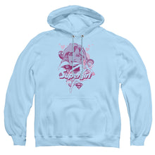 Load image into Gallery viewer, Dc Supergirl Mens Hoodie Light Blue
