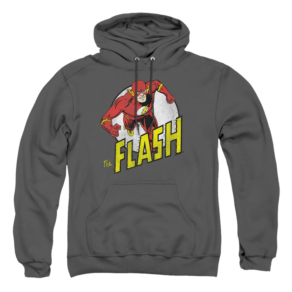 Dc Flash Run Flash Run Mens Hoodie Charcoal