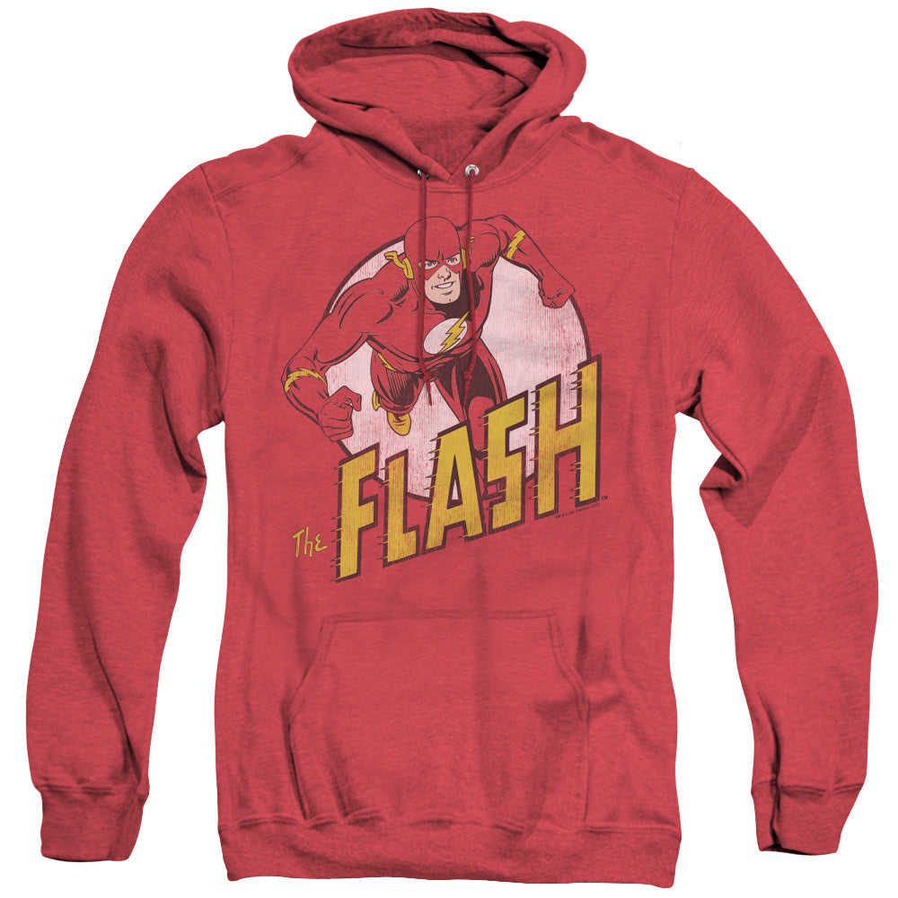 Dc Flash The Flash Heather Mens Hoodie Red