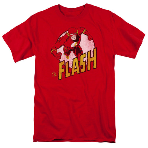 DC Comics Flash the Flash Mens T Shirt Red