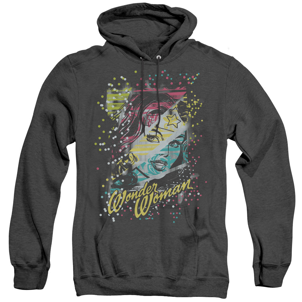 Dc Color Block Heather Mens Hoodie Black