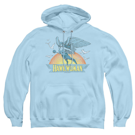 Dc Hawkwoman Mens Hoodie Light Blue