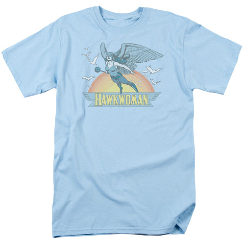 Dc Hawkwoman Mens T Shirt Light Blue