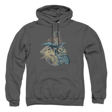 Load image into Gallery viewer, Dc Batgirl Biker Mens Hoodie Charcoal
