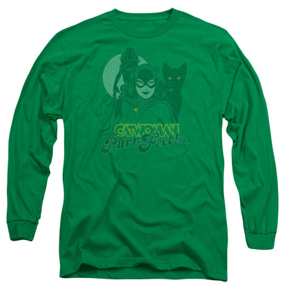 Dc Perrfect! Mens Long Sleeve Shirt Kelly Green Officially Licensed