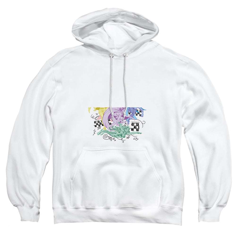 Dc Super Mens Hoodie White