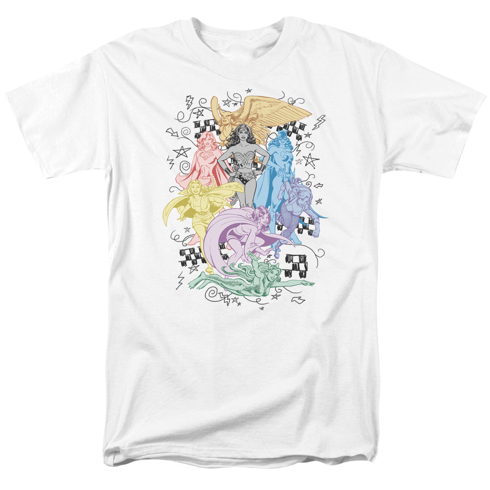 DC Comics Super Mens T Shirt White