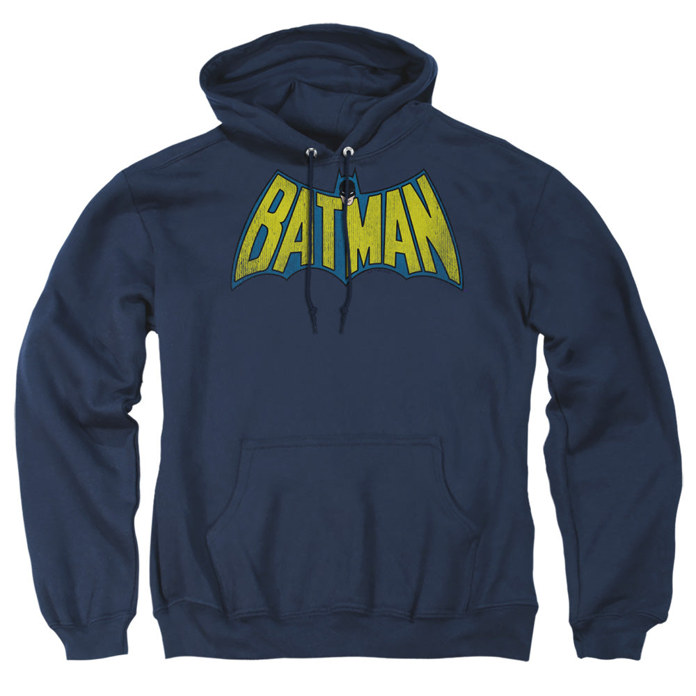 Dc Classic Batman Logo Mens Hoodie Navy