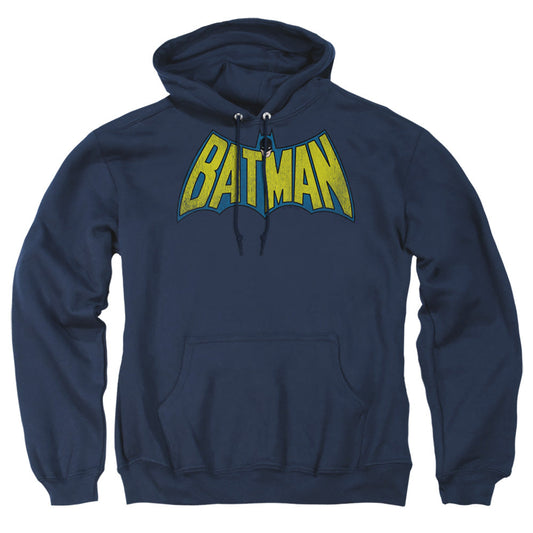 Dc Classic Batman Logo Mens Hoodie Navy