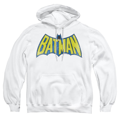 Dc Classic Batman Logo Mens Hoodie White