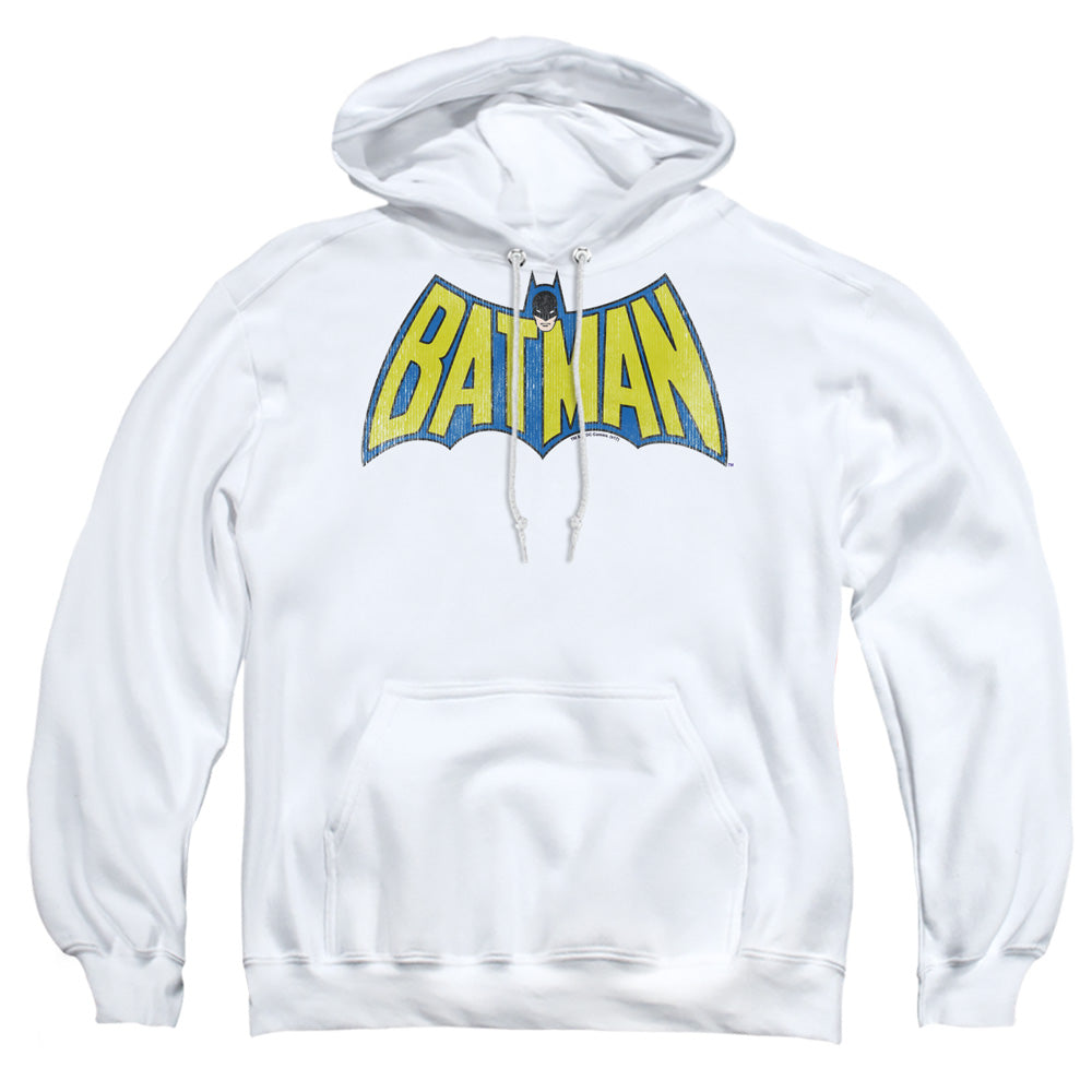 Dc Classic Batman Logo Mens Hoodie White