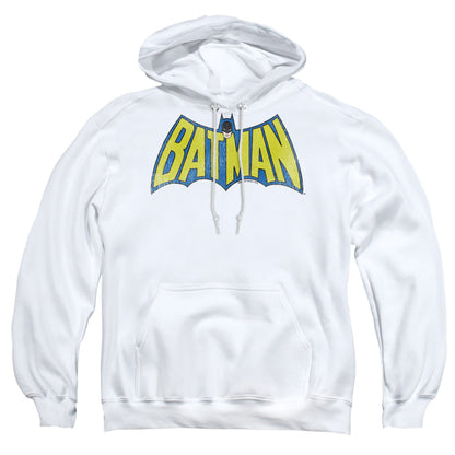 Dc Classic Batman Logo Mens Hoodie White