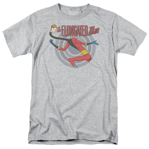 Dc Elongated Man Mens T Shirt Athletic Heather
