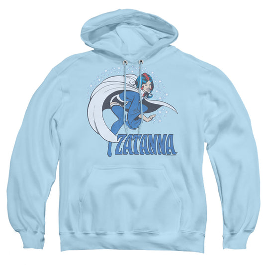 Dc Zatanna Mens Hoodie Light Blue