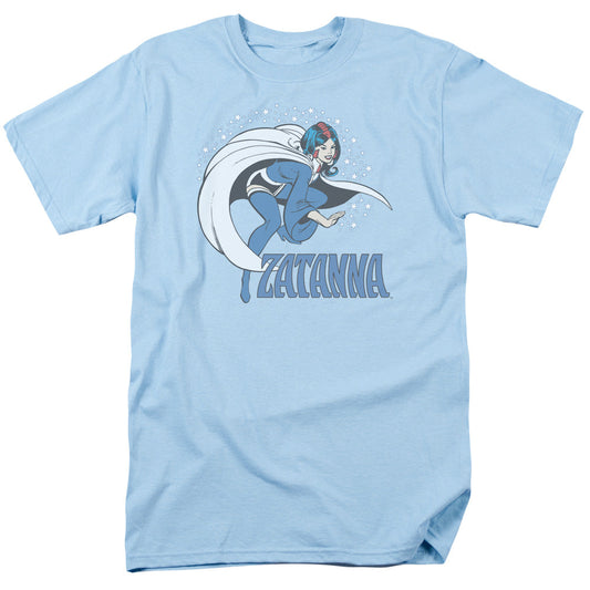 Dc Zatanna Mens T Shirt Light Blue