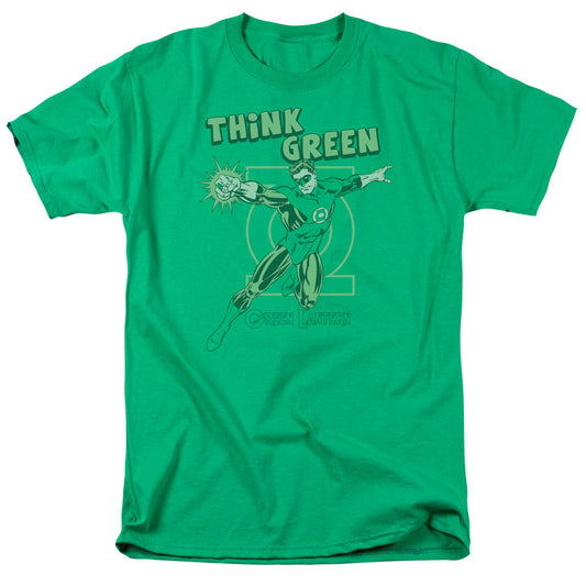 Dc Think Green Mens T Shirt Kelly Green