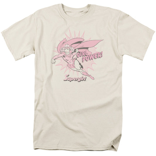DC Comics Girl Power Mens T Shirt Cream