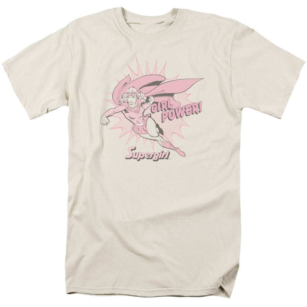 Dc Girl Power Mens T Shirt Cream