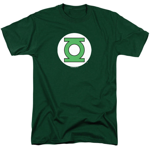 Dc Green Lantern Logo Mens T Shirt Hunter Green