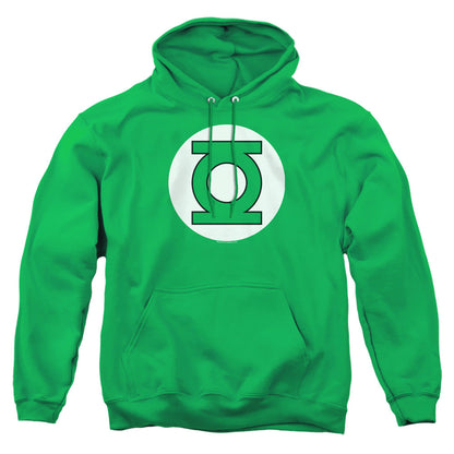 Dc Green Lantern Logo Mens Hoodie Kelly Green