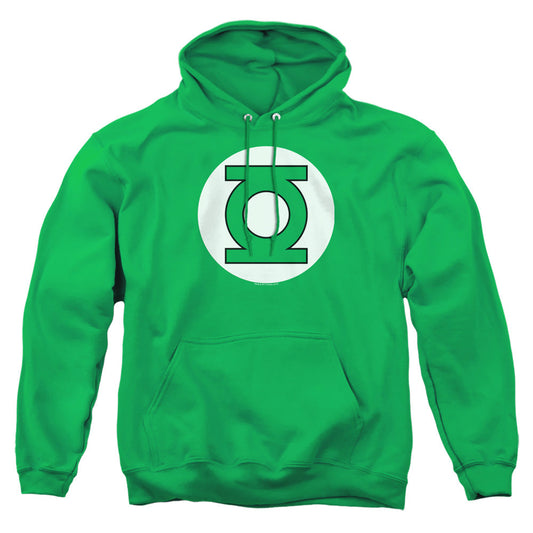 Dc Green Lantern Logo Mens Hoodie Kelly Green